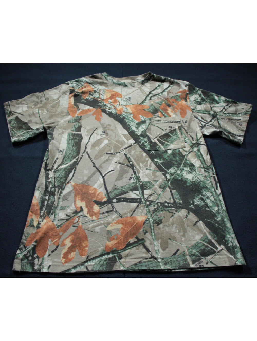 Outfitters Ridge Camo T-Shirt Camouflage Shirt M Fusion 3D